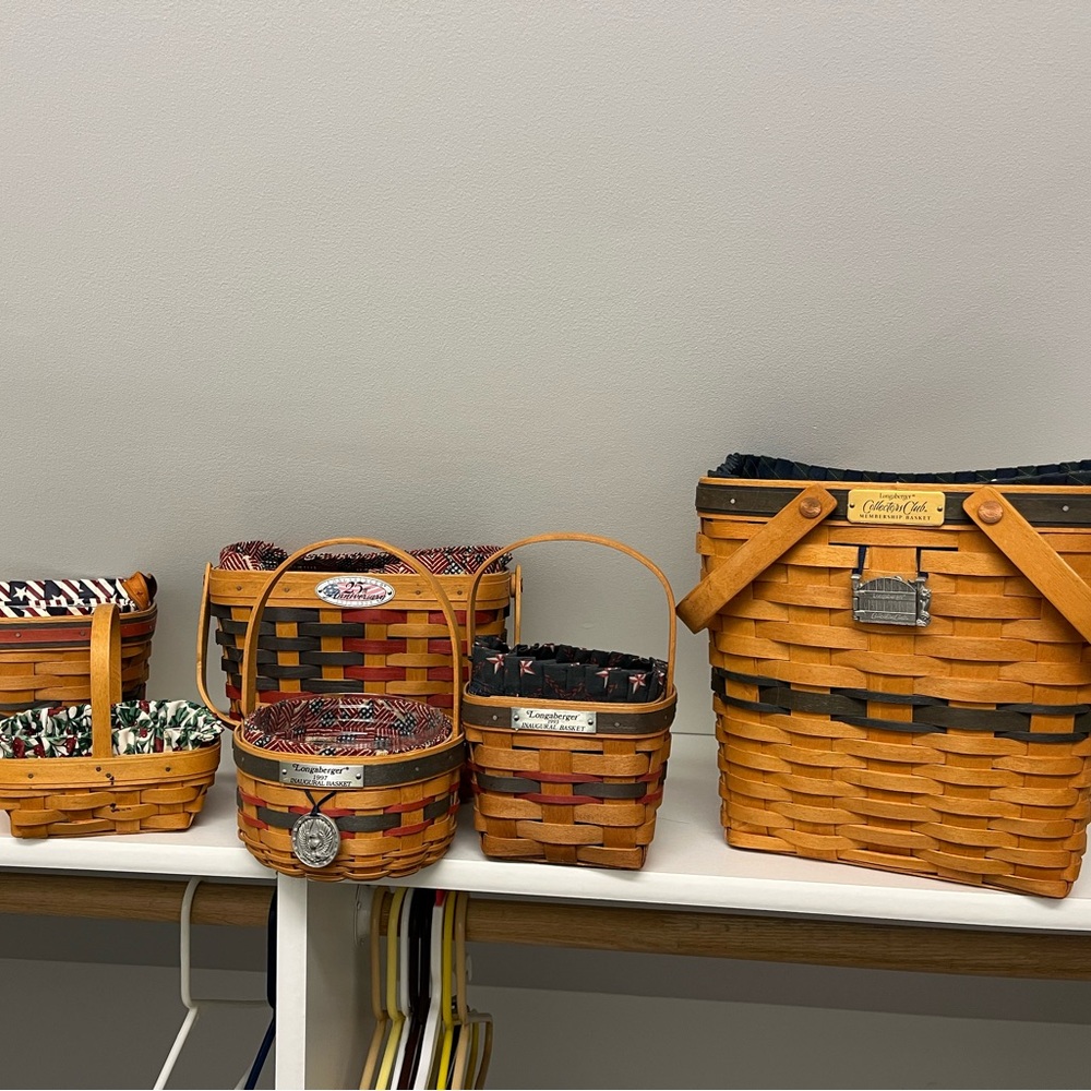 Longaberger basket bundle